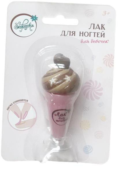 Лак для ногтей детский 'Розовый зефир' с перламутром Зефирка