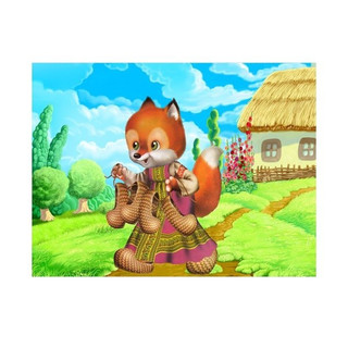 Картина мозаикой 'Лиса-хозяйка' (23 цвета) Molly, цвет мультиколор 1