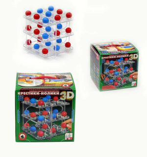 Крестики-нолики 3D Русский стиль, цвет мульти