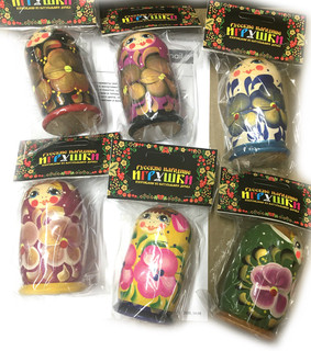 Матрешка малая расписная. Матрешка 5 в 1 Русские народные игрушки 2