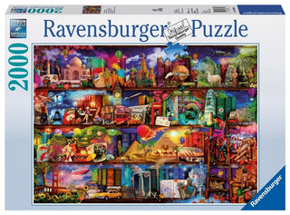 Пазл 'Книжный мир' (2000 элементов) Ravensburger 2