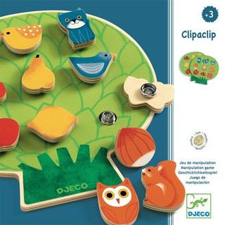 Развивающая игра шнуровка 'Клипаклип' DJECO 2