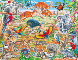 Пазл 'Дикие животные Австралии', арт. FH45 Larsen