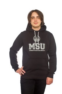 Толстовка с логотипом МГУ имени М.В. Ломоносова (лат)