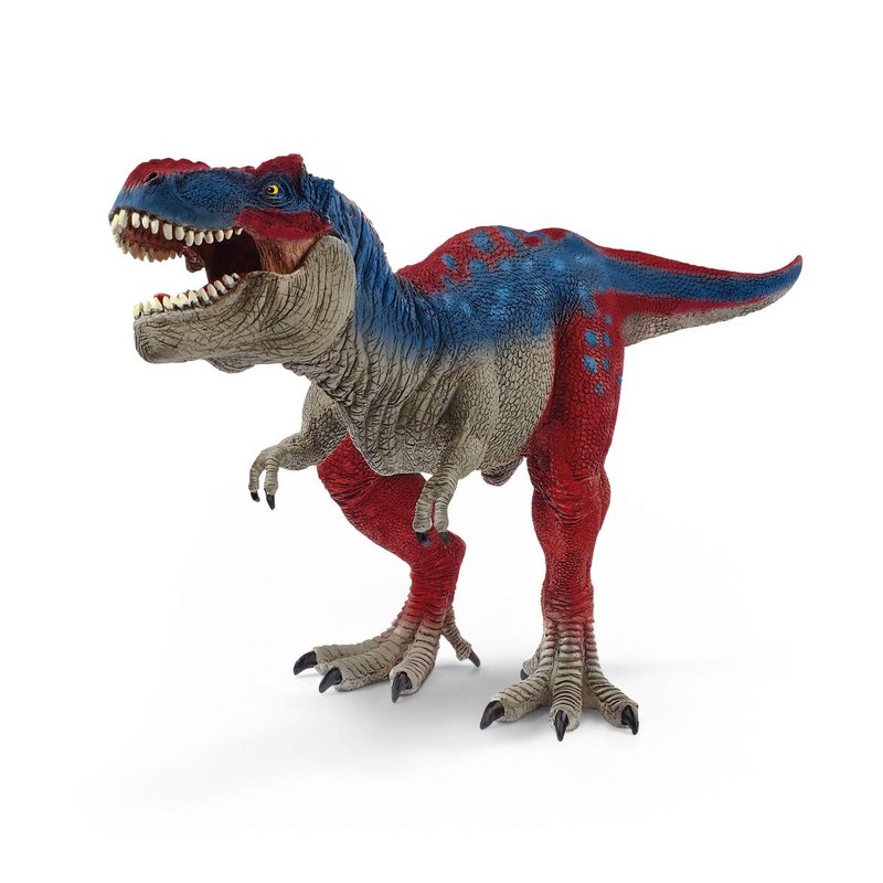 Schleich Фигурка Тираннозавр, красно-синий, артикул 72155