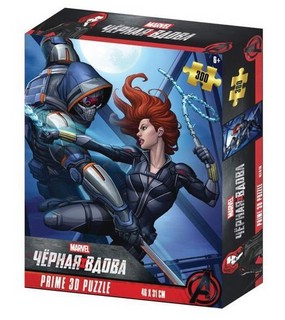 Пазл 3D "Черная вдова" 300 деталей, Prime 3D 33047-SBM