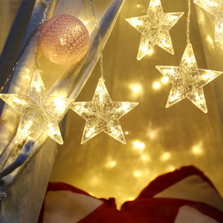 Гирлянда 'Звездопад' 2,5м, (6 больших и 6 маленьких) 220V, артикул  2