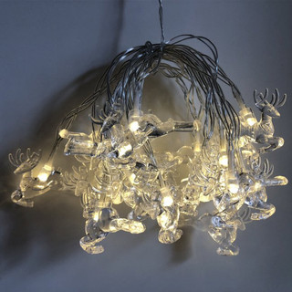 Гирлянда 'Олени ' LED, на батарейках, артикул  1