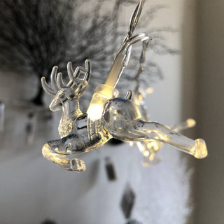 Гирлянда 'Олени ' LED, на батарейках, артикул  3