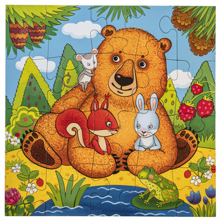 IQ Пазл. Добрый мишка  3