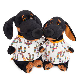 Ваксон в футболке в кактусы. Размер 25 см 1