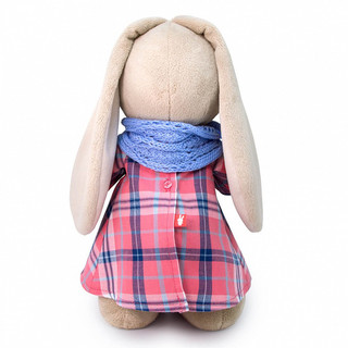 Зайка Ми в голубом шарфе. Размер 25 см 3