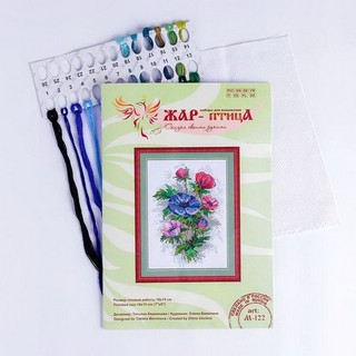 Набор для вышивания 'Полевая модница' мулине, 18х21 см, МП-Студия 2