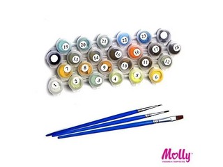 Картины по номерам 'Осенняя прогулка' 40х50 см 4