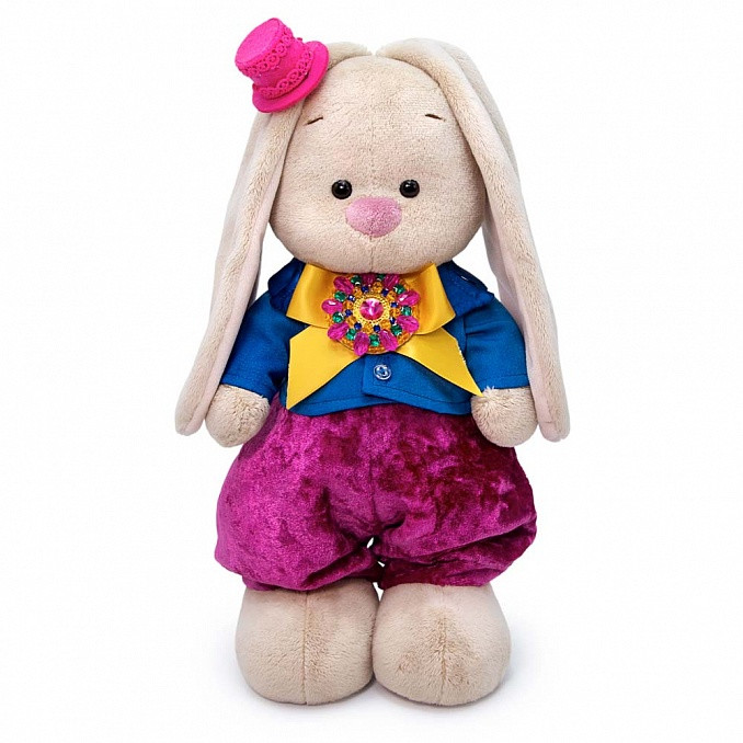 Зайка Ми Бургундский рубин. Размер 32 см