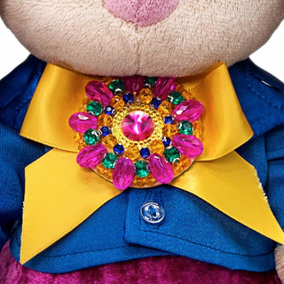 Зайка Ми Бургундский рубин. Размер 25 см 4