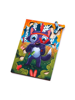 Деревянный пазл MR.PUZZ Серый волк 3