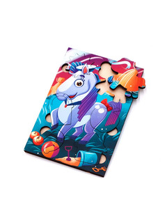 Деревянный пазл MR.PUZZ Верный пони 3