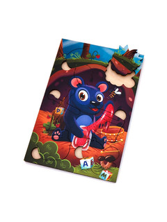 Деревянный пазл MR.PUZZ Мишка косолапый 3