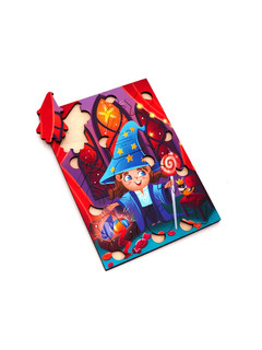 Деревянный пазл MR.PUZZ Маленький волшебник 3