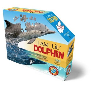 Пазл 3D 'I AM Дельфин', 100 элементов, контурный, Prime 3D арт.4006