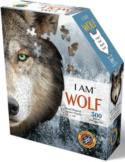 Пазл 3D 'Волк', 300 элементов, Prime3D