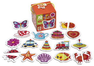 IQ пазл 'Вот такие половинки' 3