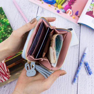 Кошелек 'Заяц', голубой, артикул KW183-000185 8