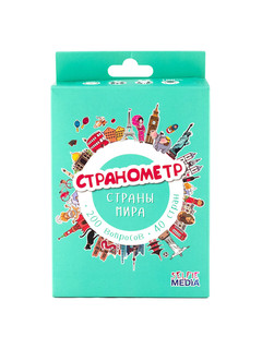 Настольная игра 'Странометр. Страны мира' Selfie Media