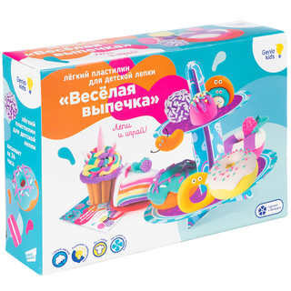Набор для лепки из легкого пластилина 'Весёлая выпечка' GENIO KIDS 2
