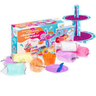 Набор для лепки из легкого пластилина 'Весёлая выпечка' GENIO KIDS 6