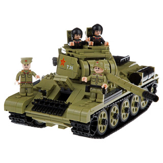 Конструктор Армия России Танк Т-34 969 деталей 6