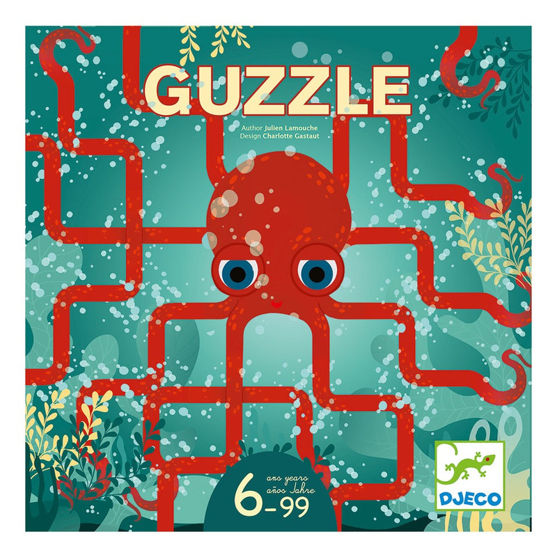 Настольная игра 'Собери осьминога' DJECO, цвет зеленый