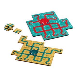 Настольная игра 'Собери осьминога' DJECO, цвет зеленый 3