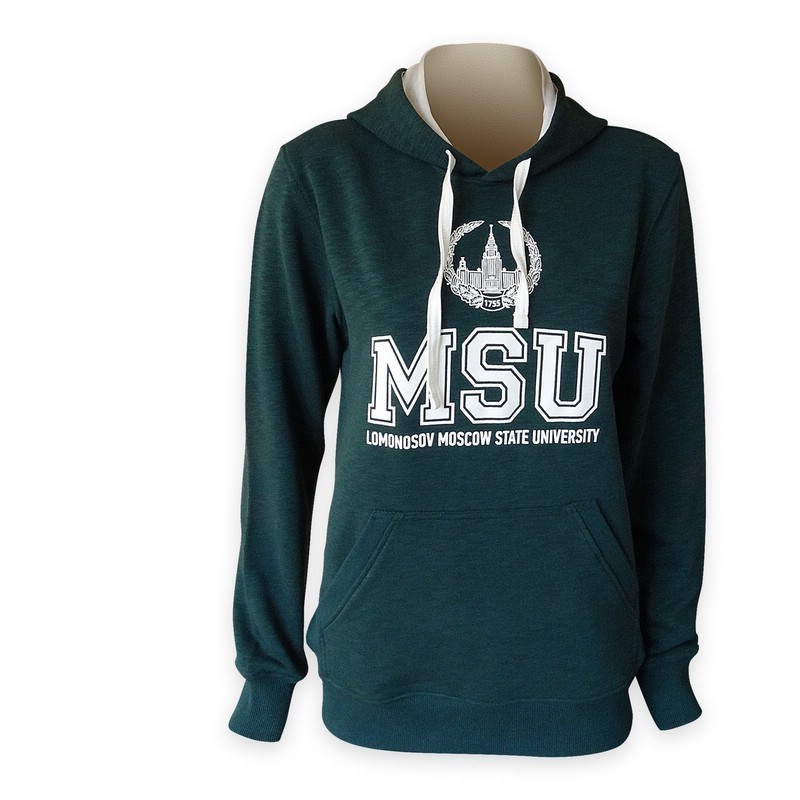 Толстовка с логотипом МГУ имени М.В. Ломоносова (лат)