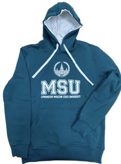 Толстовка с логотипом МГУ имени М.В. Ломоносова (лат) 2