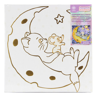 Роспись по холсту 'Пушистые мечтатели' Фабрика фантазий, цвет бежевый 1