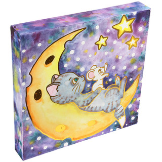 Роспись по холсту 'Пушистые мечтатели' Фабрика фантазий, цвет бежевый 3