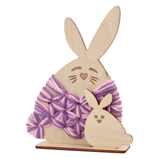 Шнуровка пряжей 'Зайки' Фабрика фантазий 2