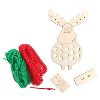 Шнуровка пряжей 'Лосик' Фабрика фантазий 3