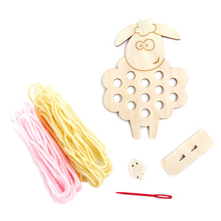 Шнуровка пряжей 'Овечка' Фабрика фантазий 3