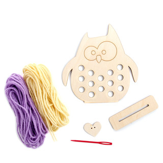 Шнуровка пряжей 'Совушка' Фабрика фантазий 3