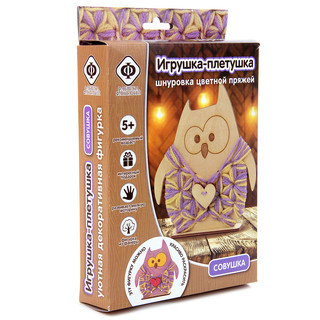 Шнуровка пряжей 'Совушка' Фабрика фантазий 4