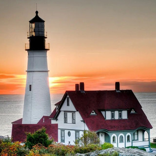 Картина мозаикой 'Белый маяк' (30 цветов) Molly, цвет белый, коричневый 1