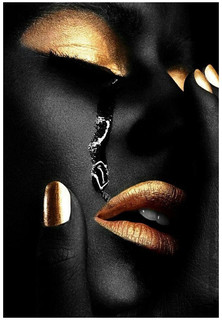 Алмазная мозаика 'Золотая' 40х50 см, 24 цвета