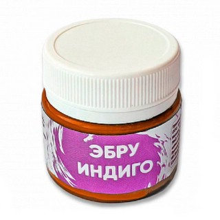 Краска для рисования на воде оранжевая, 20 мл, Эбру Индиго, а...