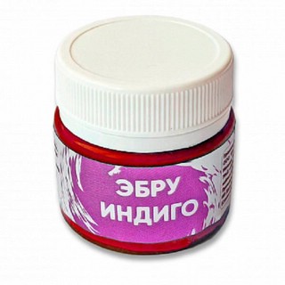 Краска для рисования на воде красная, 20 мл, Эбру Индиго, арт...