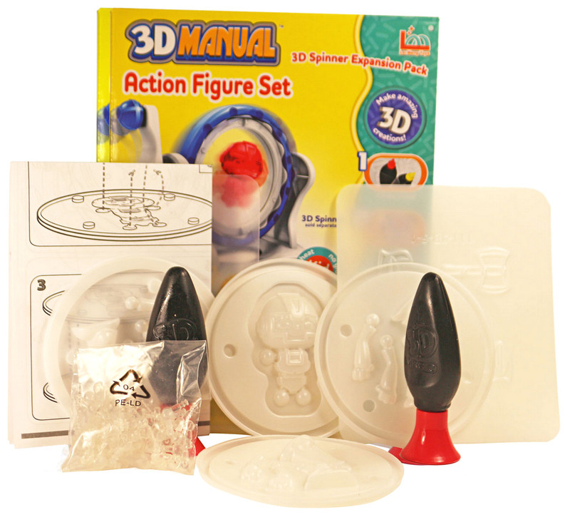 Комплект для 3D спиннера Роботы (Мэджик Глю)