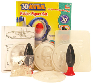 Комплект для 3D спиннера Роботы (Мэджик Глю)