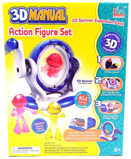 Комплект для 3D спиннера Роботы (Мэджик Глю) 3